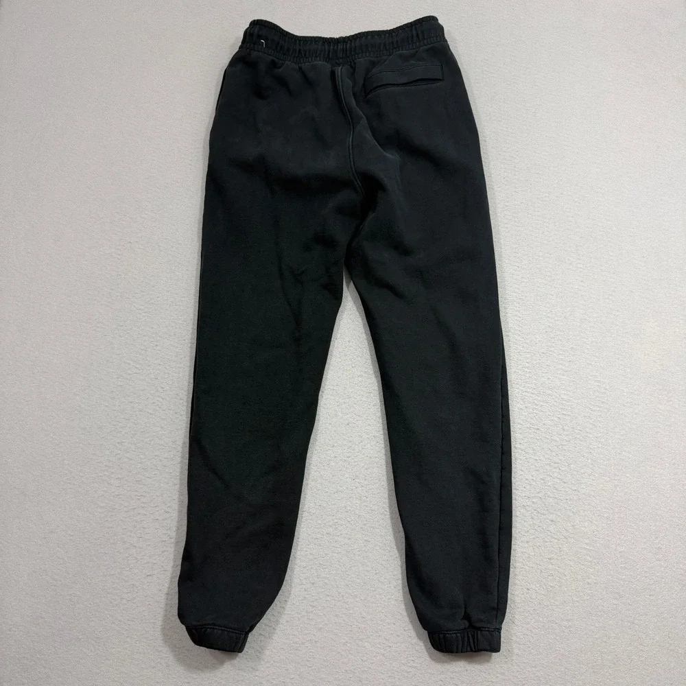 Jordan Sweatpants Men's Small Black FV7251-010 Flight Fleece Joggers Cotton